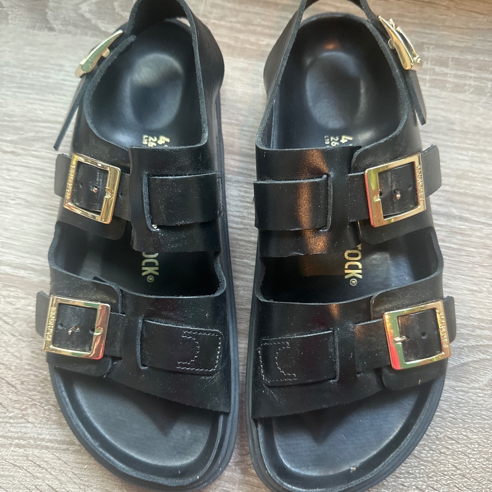 Birkenstock Cannes sandals, black